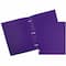 JAM Paper Plastic 2 Pocket 3 Hole Punch Presentation School Folder